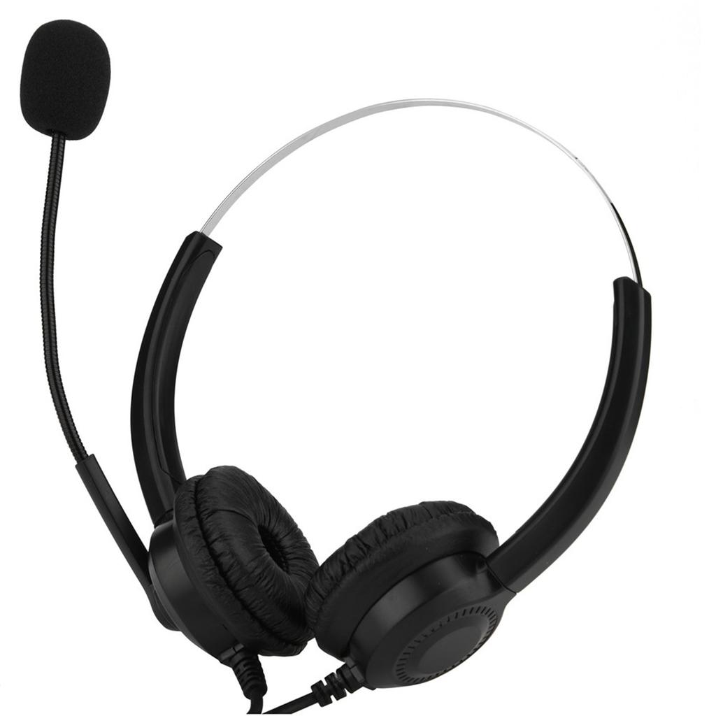 Mute Function Call Center USB Headset Noise Cancelling USB Call Center Headset with Microphone