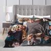 Alex Warren Rapper Blanket  Decorative Flannel Bedding Throws For Home Decor Warm Soft Custom DIY Quality Bedspread