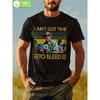 Men'S & Women'S Jesse Ventura Predator Movie T-Shirt I Ain't Got Time To Bleed Vintage Action Print, Soft Breathable, Black Loose Fit, Crew Neck,