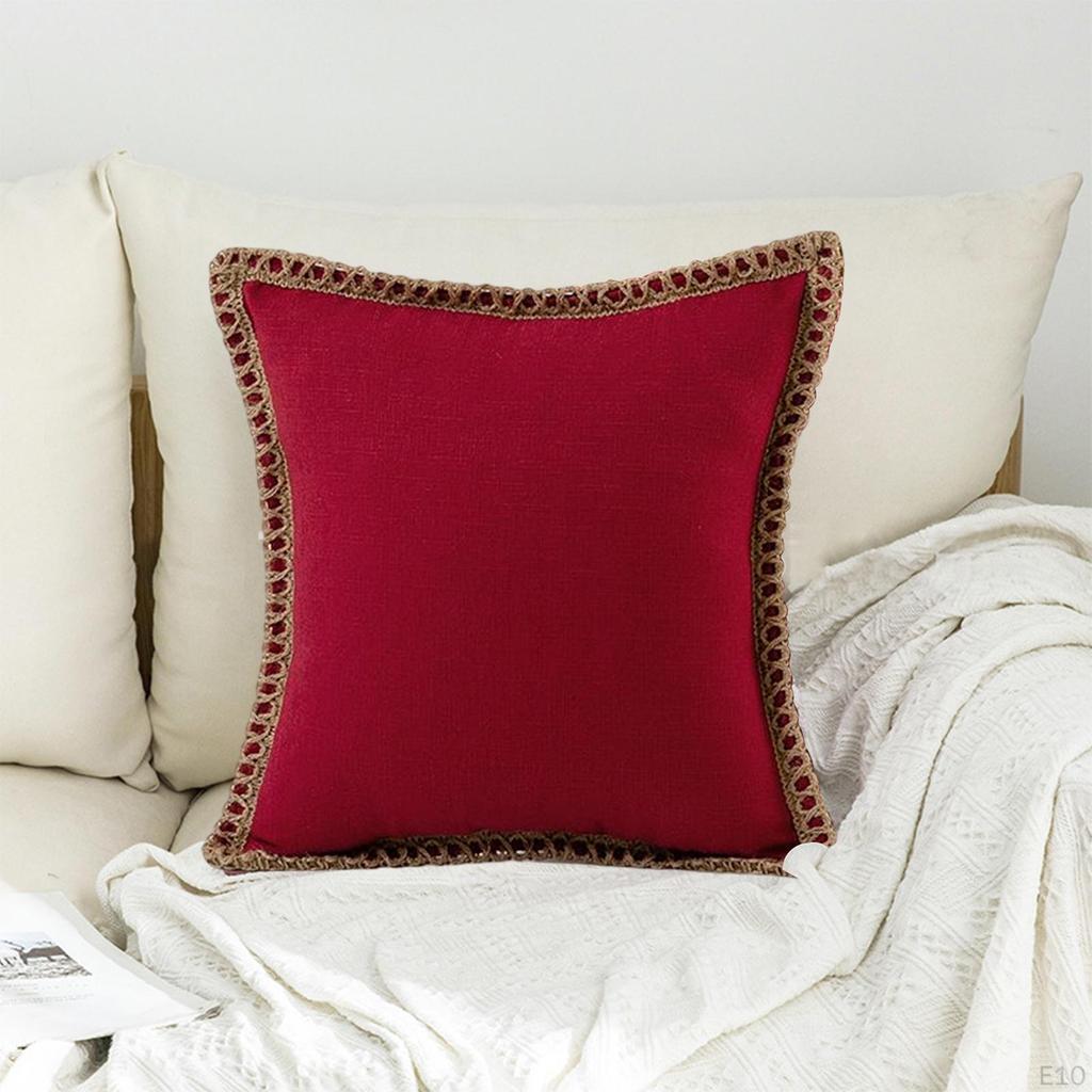 18x18in Throw Cover / Hidden Zipper Case, Cushion , for Sofa Bed Couch Decoration Gifts