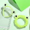 Elastic Wide-brimmed Funny Frog Skincare Hair Band Washing Face Hairband Makeup Headband