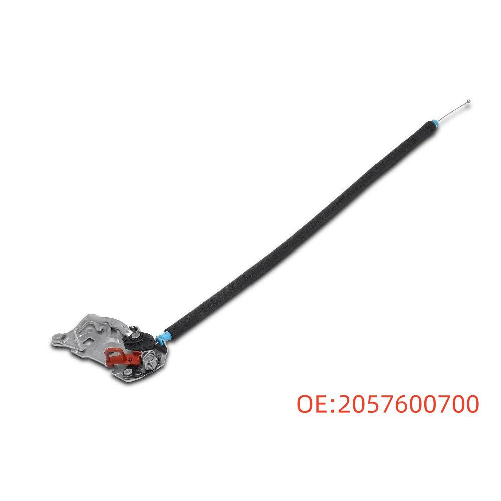 Mercedes-Benz C-Class Trunk Lid Latch and Pull Cable Assembly for Tailgate Lock Part number: 2057600700