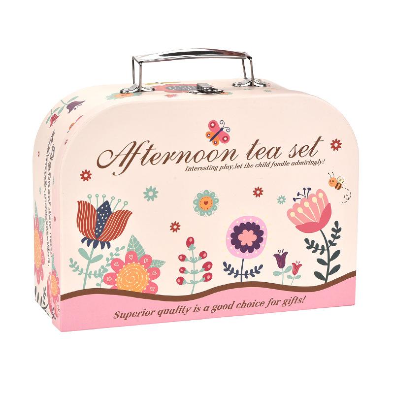 DIY Pretend Play Simulace hraček Čaj Jídlo Sada dortů Hrát Dům Kuchyňka Odpolední čaj Hra Hračky Dárky pro děti Děti Dívky Hračky