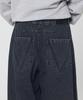 Bonbat V-Stitch Wide Jeans (Black)
