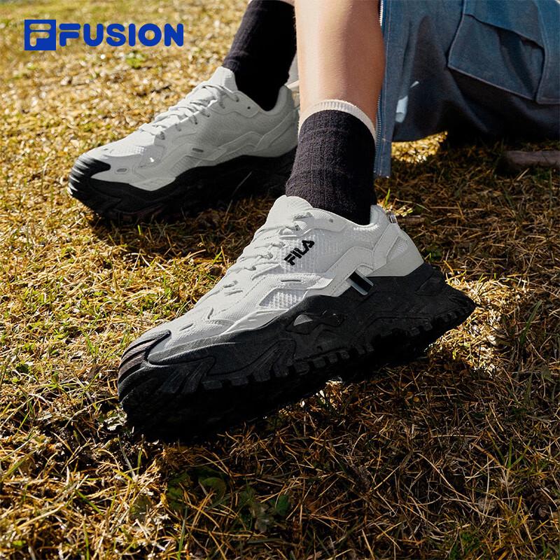 FILA FUSION Bianco Women s Platform Casual Shoes 36.5