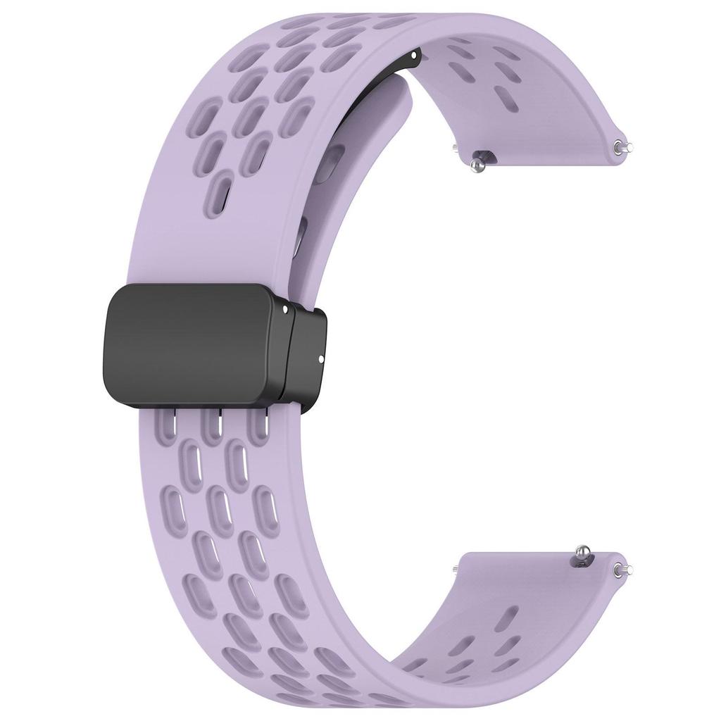 OPPO Watch X2/X1 Magnetisches Atmungsaktives Silikonarmband mit Faltschließe
