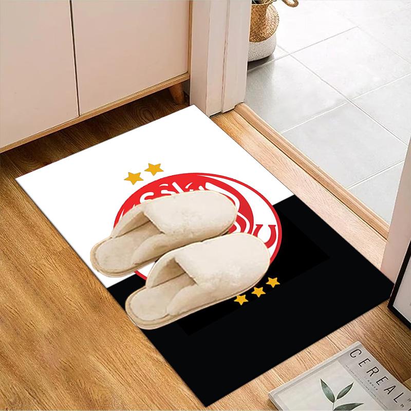 Fc Crest Design Printed Office Carpet Chair Cushion  Entryway Rug, Rugs for Living Room, Bedroom Christmas gifts