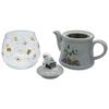 Harry Potter Hedwig Figure Teapot (approx. 380ml) & Teacup (approx. 450ml) Set, Wizarding World Merchandise, Gray, SAN4500