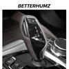 Betterhumz Car Gear Shift Cover Trim ABS Sticker Made of Alcantara For BMW G30 G31 G11 G01 G02 G32 X3 X4 Interior Accessories