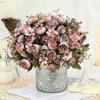 Office Decoration Rose Flower Rose Fake Flower Wedding Room Layout High Quality
