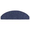 VidaXL Self-adhesive Stair Mats 30 Pieces 65 X 21 X 4 Cm Blue Semicircular Large 3365660