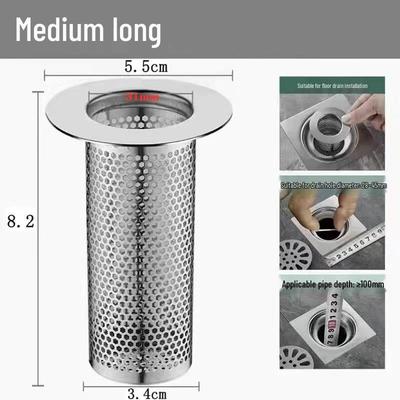 304 Stainless Steel Hair Filter Floor Drain