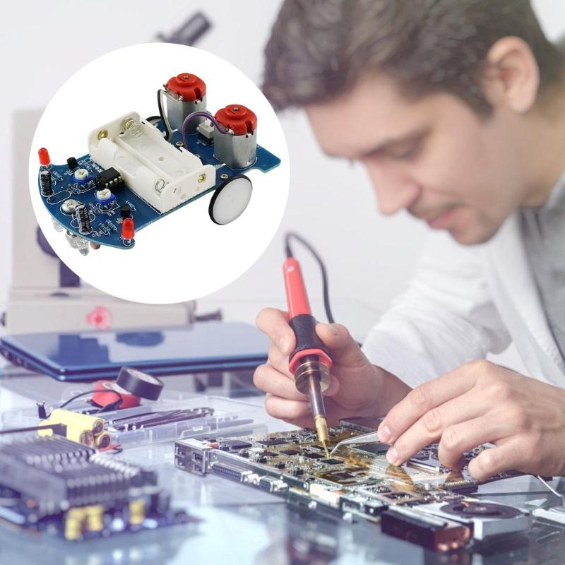 Automatic Guided Tracking Vehicle Kit Featuring Precise Sensorings Compatible Coding And Easy Assembly