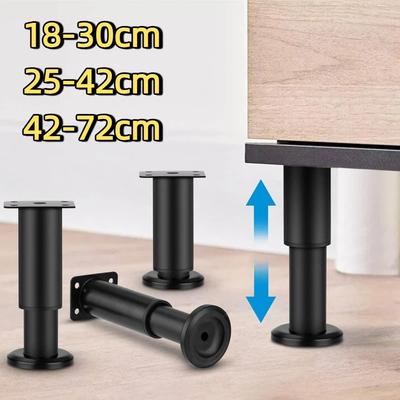 Tragbare Teleskop-Lagerhalterung Verstellbare Höhe Bettbalken Stützbein TV-Schrank