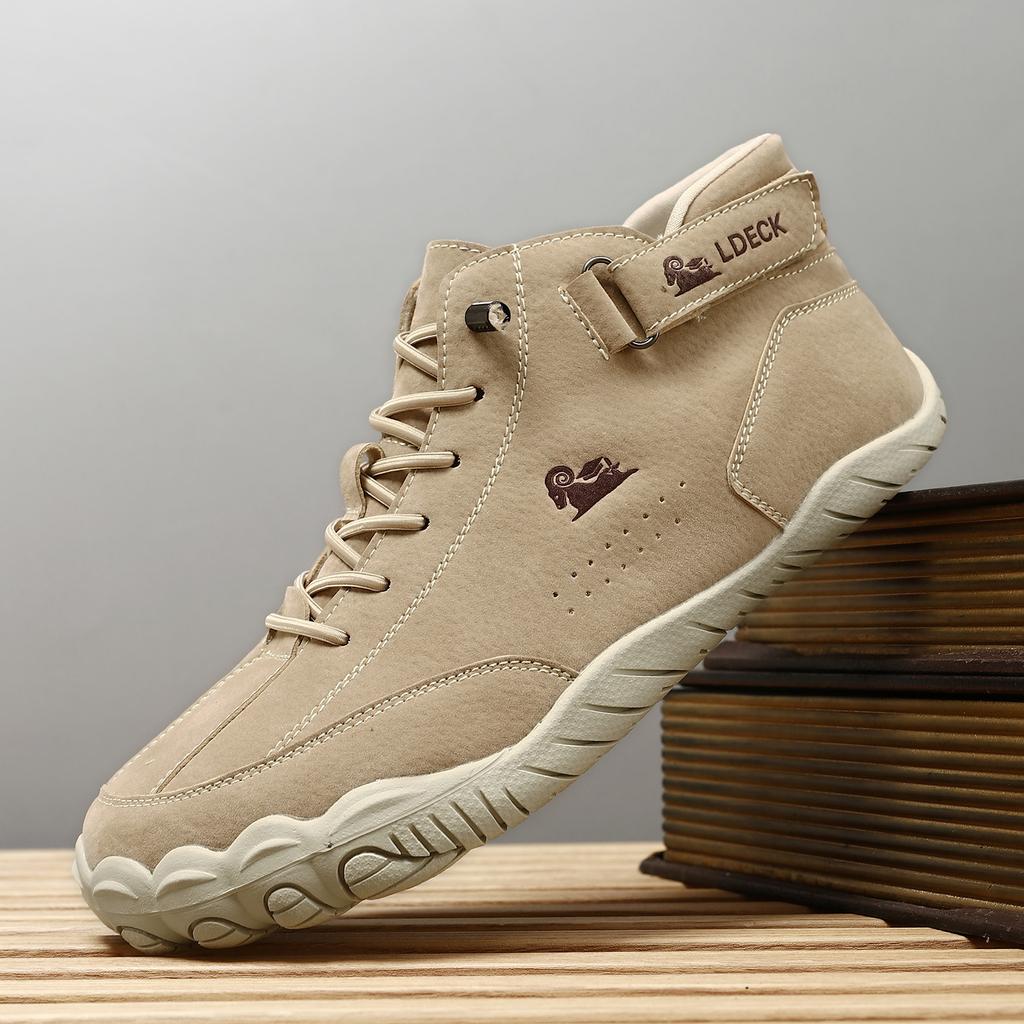 Men's Casual Shoes Short Boots Outdoor Casual Men's Boots Plus Velvet Large Size Men's Shoes Martin Boots