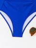 Sexy V Neck Halter Lace Up Pleated Slim Waist Bikini Swimsuit For Beach
