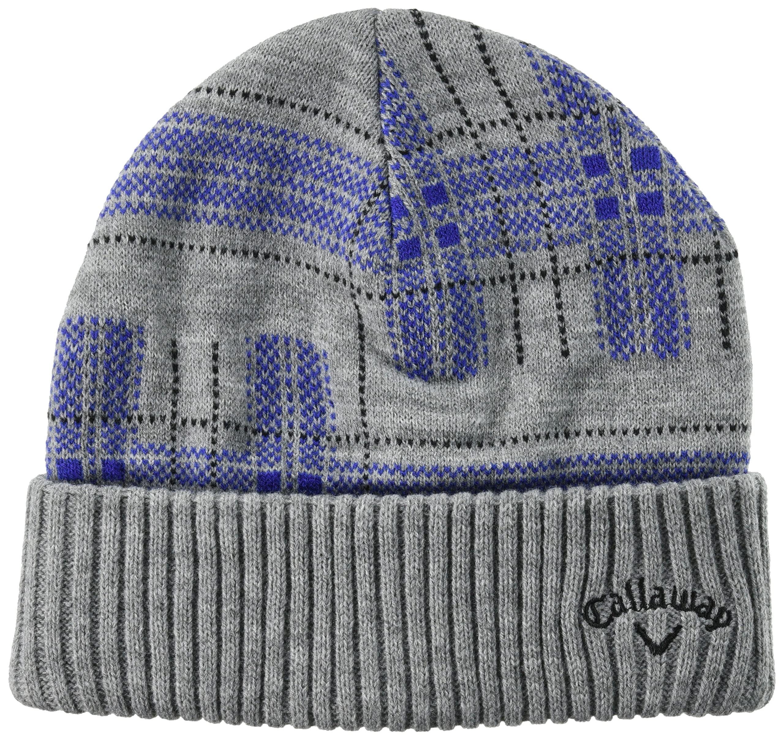 

Knit Cap Hat Golf C22291114 Free Size [Callaway] Men s (Tartan Check) / / 1022_Gray