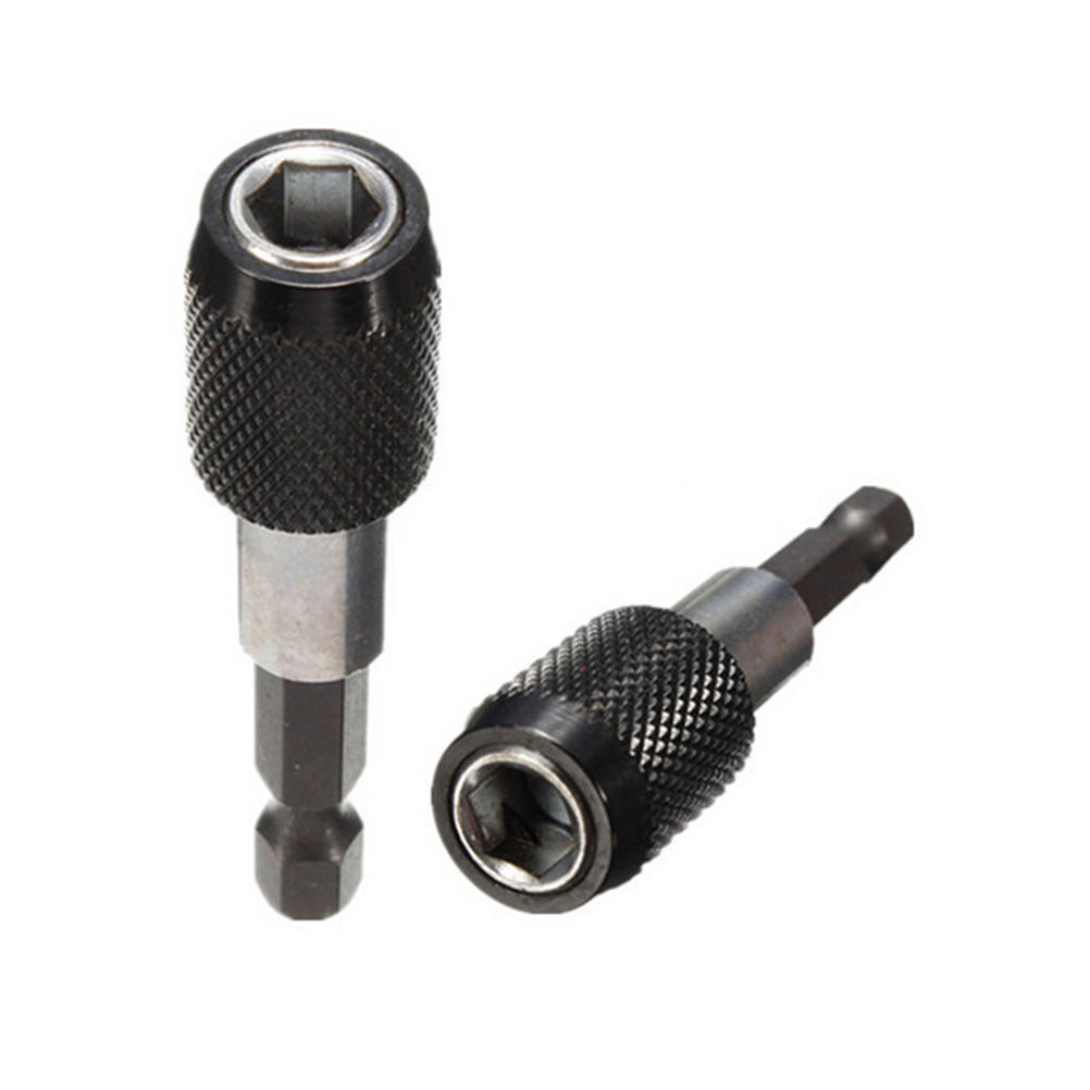 1/4" 60Mm Hex Shank Magnetic Quick Release Screwdriver Bit Drill Holder Tools