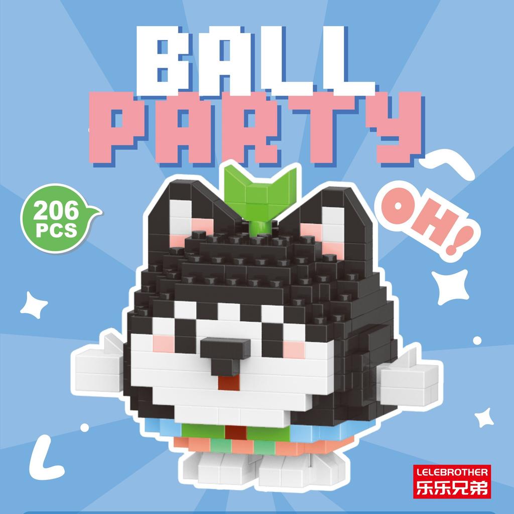 Small Animal Doll Series Micro Particle Building Block Children's Assembled Toys