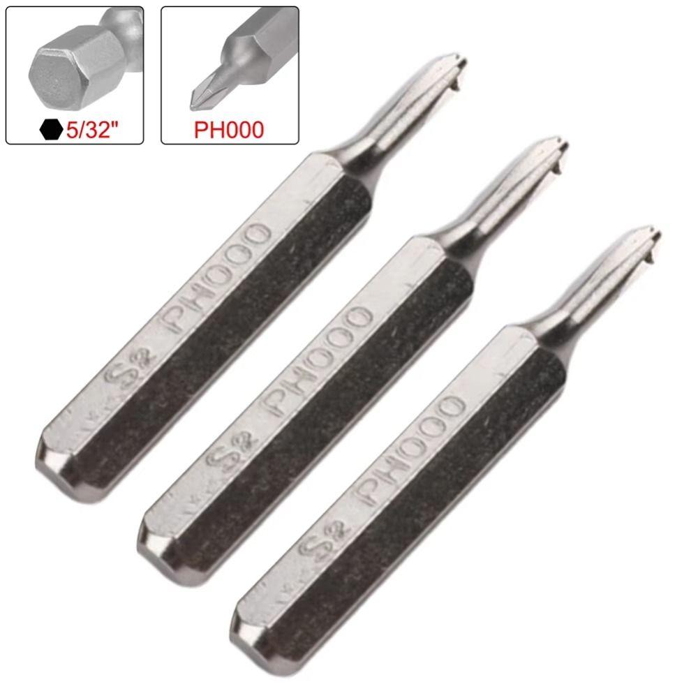Non-Slip Impact Batch Head S2 Zinc Zinc Alloy Steel Ph2 Screwdriver Bits Set  Mobile Repair