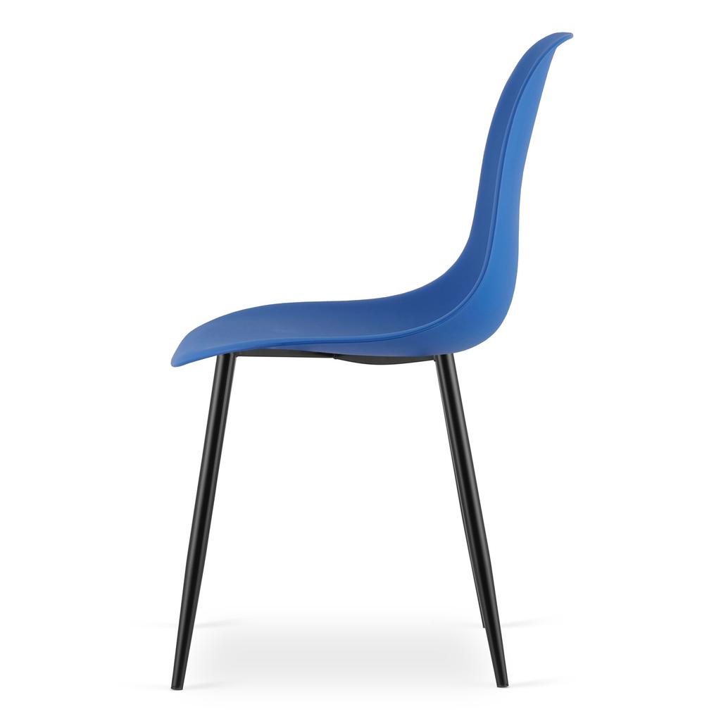WAT Chair Blue / Black Legs X 3