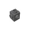 Non-Toxic Moc 10Pcs 4733 Modified 1X1 Building Blocks Kit With Stud On 4 Sides Bricks Particle Puzzle Diy Toys Children Birthday Xmas Gift