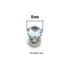 Stainless Steel Zirconia Magnetic Ear Clip - No Piercing Needed, Sparkly Hole-Free Stud for Girls