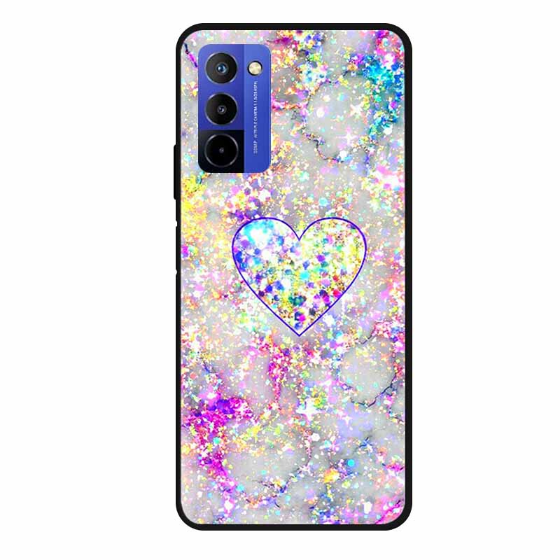 For Wiko 10 Case 6.75" Luxury TPU Soft Silicone Back Cover Phone Case for Wiko 10 Wiko10 Coque Protective Antichoc Love Fundas