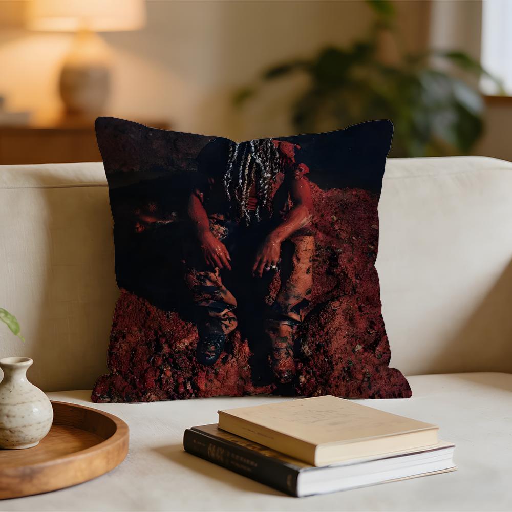 Rapper DDestroy Lonely Cushion Cover Short plush pillowcase for bed sofa carwashable