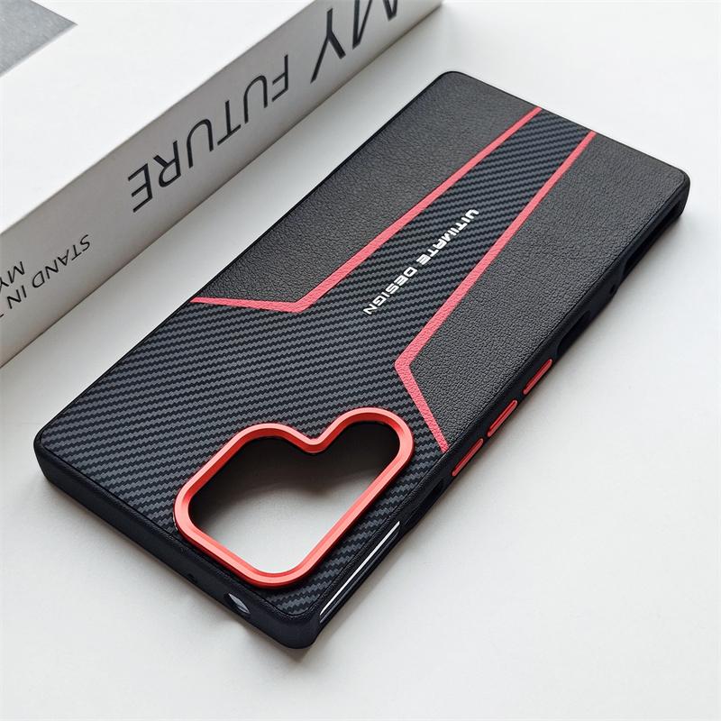 For RedMagic 11 Pro Plus Case PU Leather Skin-friendly Back Cover For Nubia Red Magic 11 Pro+ 5G Fashion Shell Shockproof Bumper