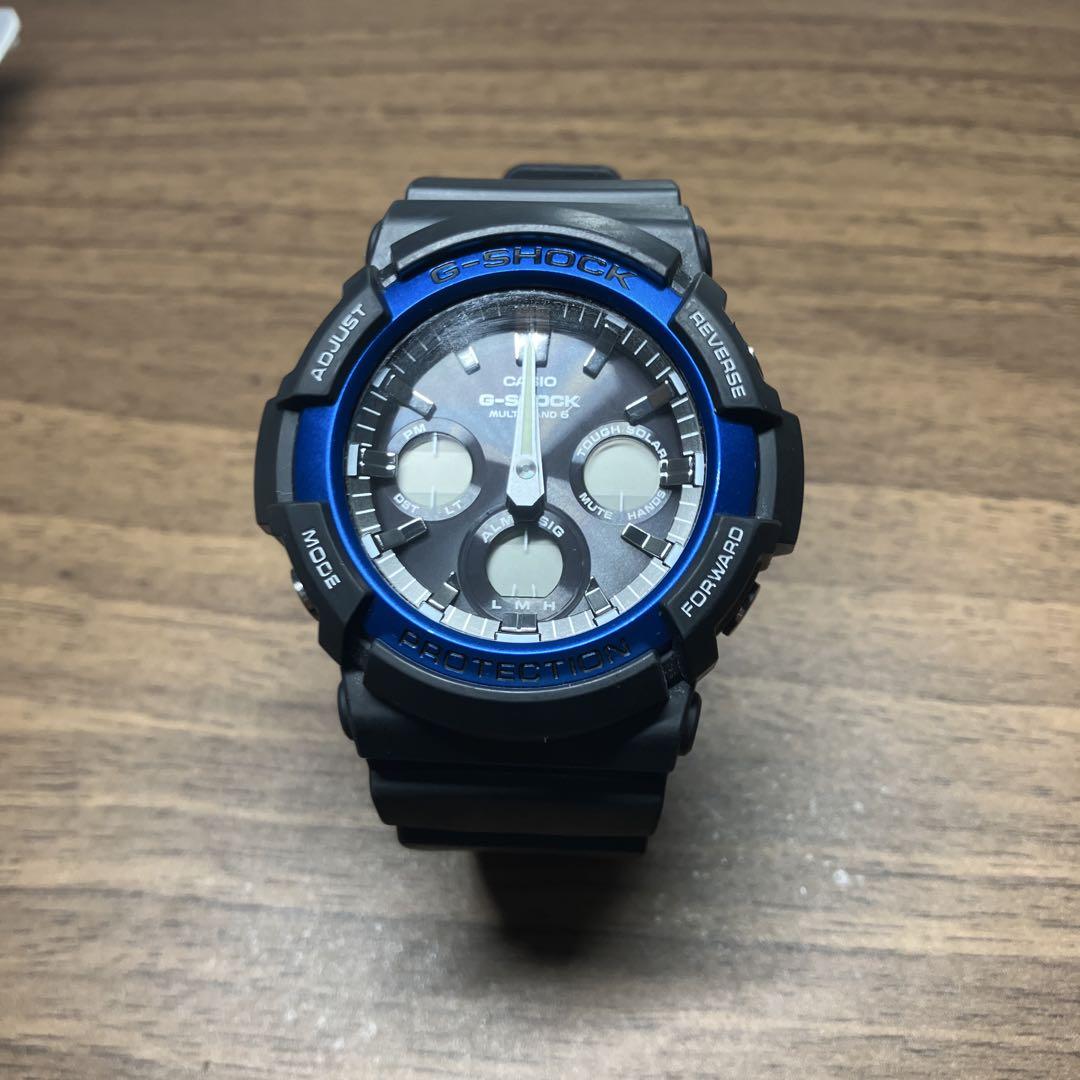

[USED] G-Shock CASIO Radio-Controlled Solar Watch, Black GAW-100B (No Box)