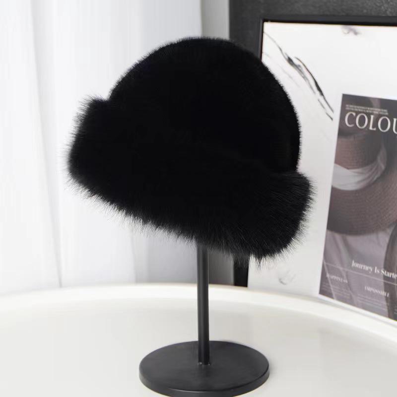 2025 Nordic Mink Mongolian Ear Protection Hat: Warm, Fashionable, and Trendy for Travel