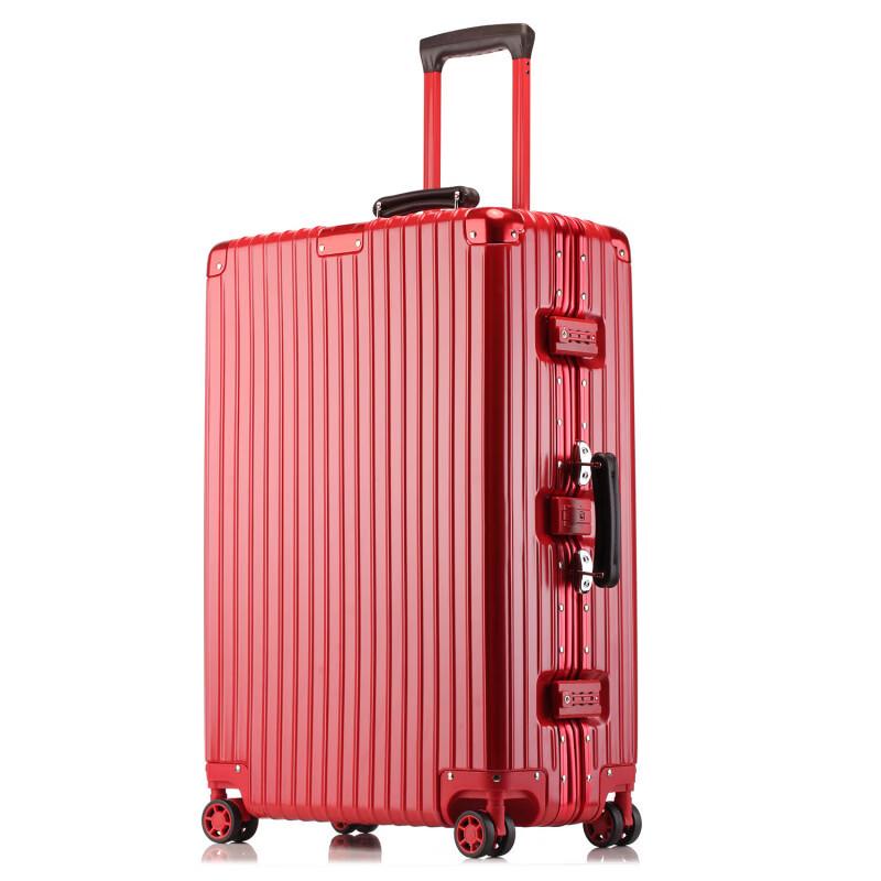 DKPC Aluminum Frame Hardside Luggage 20 inch