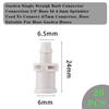 6mm Garden Nozzle Fittings Hose Connection Internal Threaded Joint Anti-drip Connector Garden Irrigation System