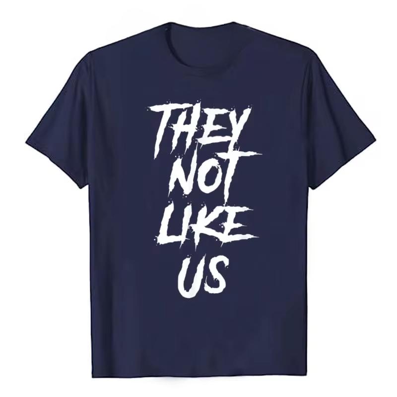 Streetwear Kendrick Lamar They Not Like Us T-Shirt New Song Album Tees RAP HIP HOP Oversize Fans Gift Unisex Fashion Casual Tops