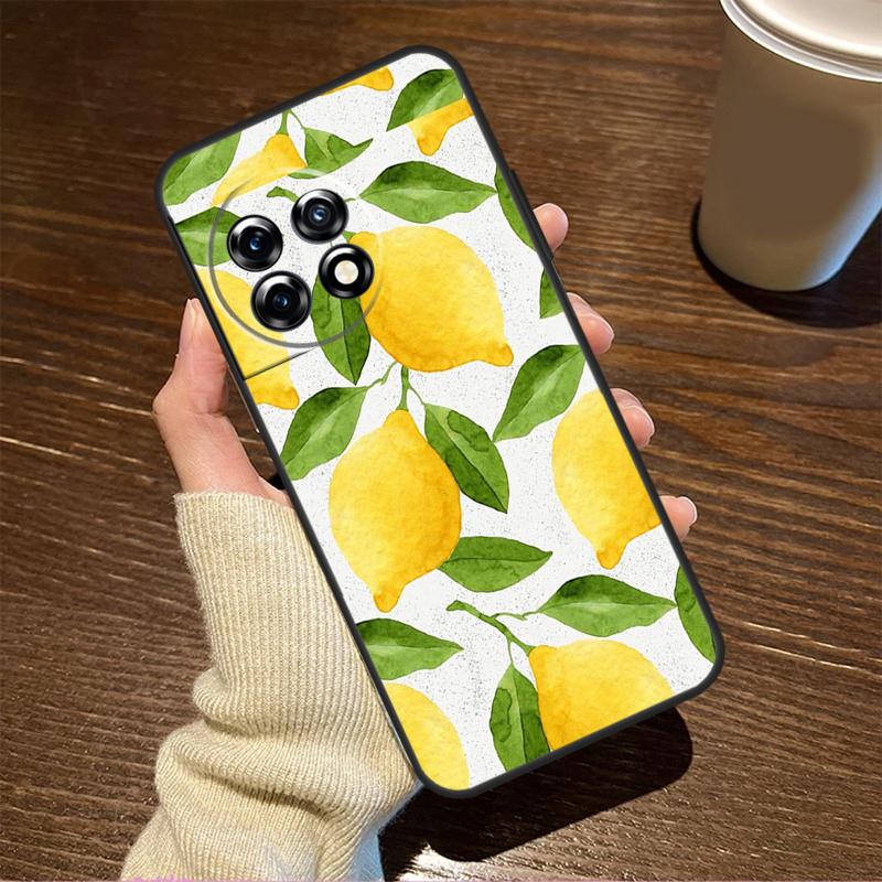 Lemon Fruit For OnePlus Nord CE 5 2 3 4 Lite N20 N30 Case For OnePlus 15 R 13 12 11 8T 10T 13T 12R 13R