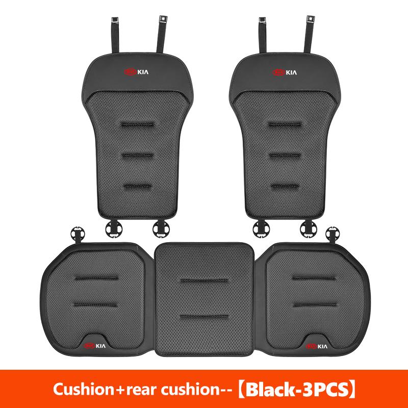 Non-slip Car Seat Cushion Breathable Seat Height Increase Pad Backrest Mat For KIA Cadenza Carens Carnival Cerato Ev6 FORTE K5
