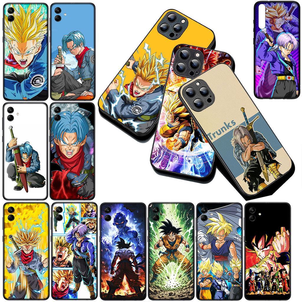 Cover for Apple iPhone 17 16 14 15 Plus Pro Max 16E ProMax + 15Plus 15+ 16+ Phone Case Torankusu Dragons Balls Goku Trunks