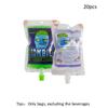 20Pcs 250Ml Halloween Cosplay Drink Container Bag Vampire Blood Pouch Props Zombie Beverage Drinks Bags Diy Party Supplies