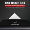 Car Tissue Box Holder Armrest Box Storage Case Car Accessories For Mercedes Benz W205 W177 W212 W213 W221 W220 W176 ML G63 E63 GT AMG