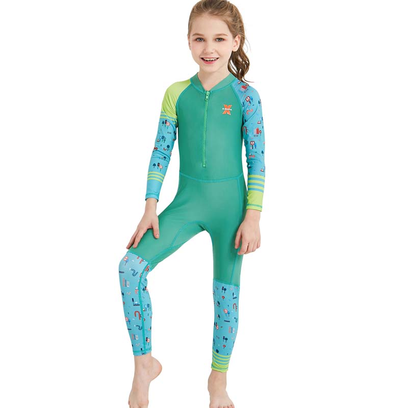 💰Child Kids Full Length Wetsuit Boys Girls Swim Scuba Snorkelling UV
