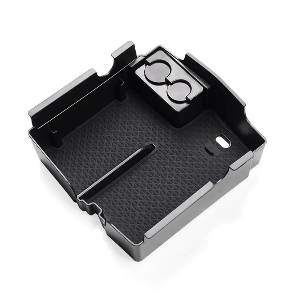 

In-Car Storage Armrest For Jeep Wrangler Jl Gladiator Jt 2018-2021 Black