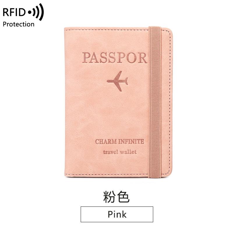 New Passport Clip Travel Document Storage Bag Vaccine Card Bag Multifunctional Passport Cover