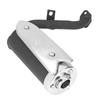 Scooter Exhaust Pipe Metal Alloy Replacement for 43cc 49cc Quad ATV Mini Pocket Bikes