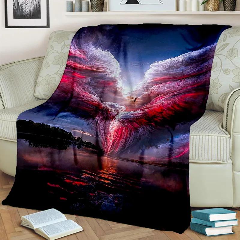 Dream Natural Tornado Cloud Twister Blanket,Soft Throw Blanket for Home Bedroom Bed Sofa Picnic Travel Office Cover Blanket Kids