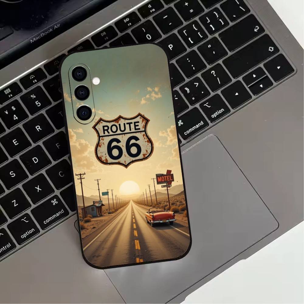 

Чехол для телефона Road R-Route 66 для Samsung Galaxy A73, A72, A71, A70, A53, A52, A51, Другие, Мягкий черный Samsung a52