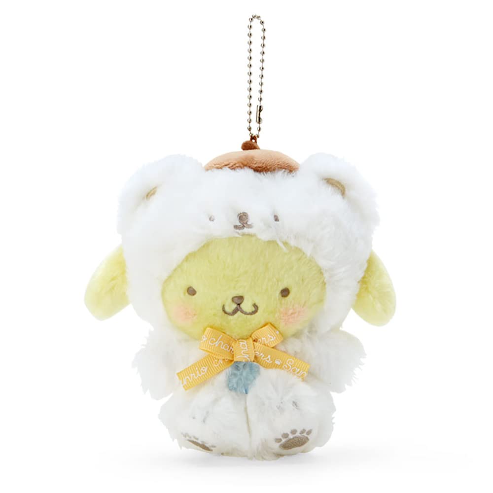 Sanrio Sanrio Mascot Holder Pompompurin Pudding POMPOMPURIN Fluffy Snow Design Series Character 15 x 8 x cm 539961 SANRIO (SANRIO) 15.5 белый