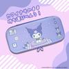 Allone EVA Color Case for Gaming, Sanrio Characters 2 Kuromi, 14.5 x 4 x 30 cm, Compatible with Switch 2, Easy to Carry, Protects from Scratches,