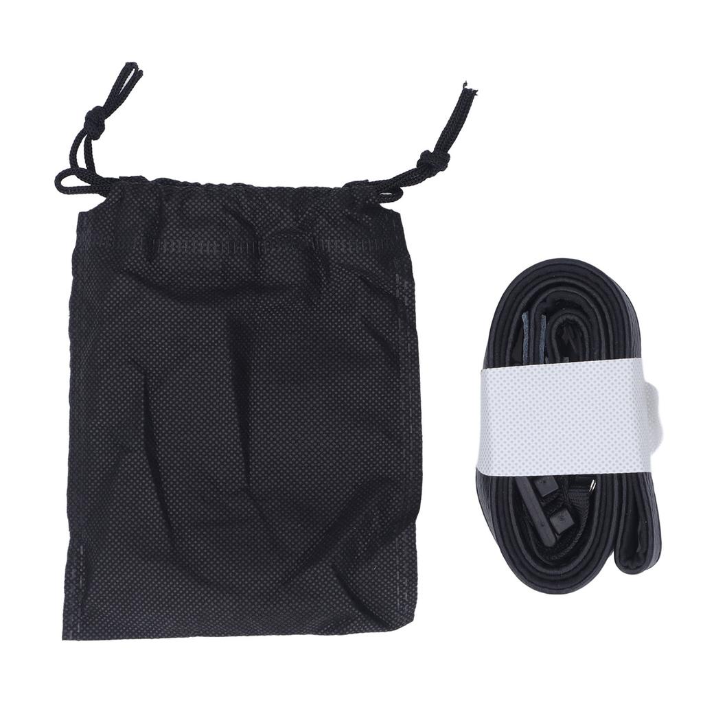 Kameragurt Schlichter Retro-Stil Längenverstellbar Leder Universeller Kamera-Hals-Schultergurt Schwarz