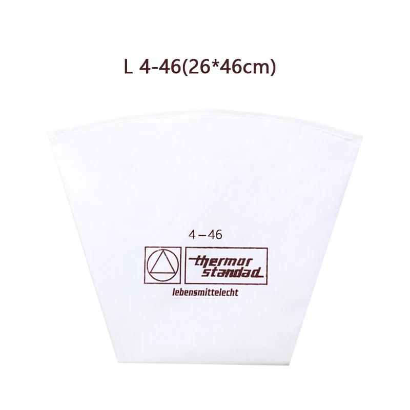 3 Size Reusable Cotton Pastry Bag for Icing Piping Thicken Fondant Cake Cream Baking Decoration Tool Kitchen Cookie Bakeware 1Pc